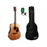 Gitara akustyczna Cort Earth 70 OP + pokrowiec + tuner - zestaw gitarowy Gitara akustyczna Cort Earth 70 OP + pokrowiec + tuner - zestaw gitarowy