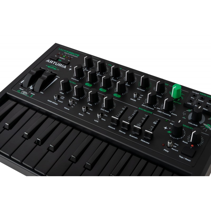 Arturia MicroBrute UFO Edition - syntezator analogowy - 6 - Syntezatory - MicroBrute UFO Edition to limitowana edycja klasyczneg Arturia MicroBrute UFO Edition - syntezator analogowy - 6 - Syntezatory - MicroBrute UFO Edition to limitowana edycja klasyczneg