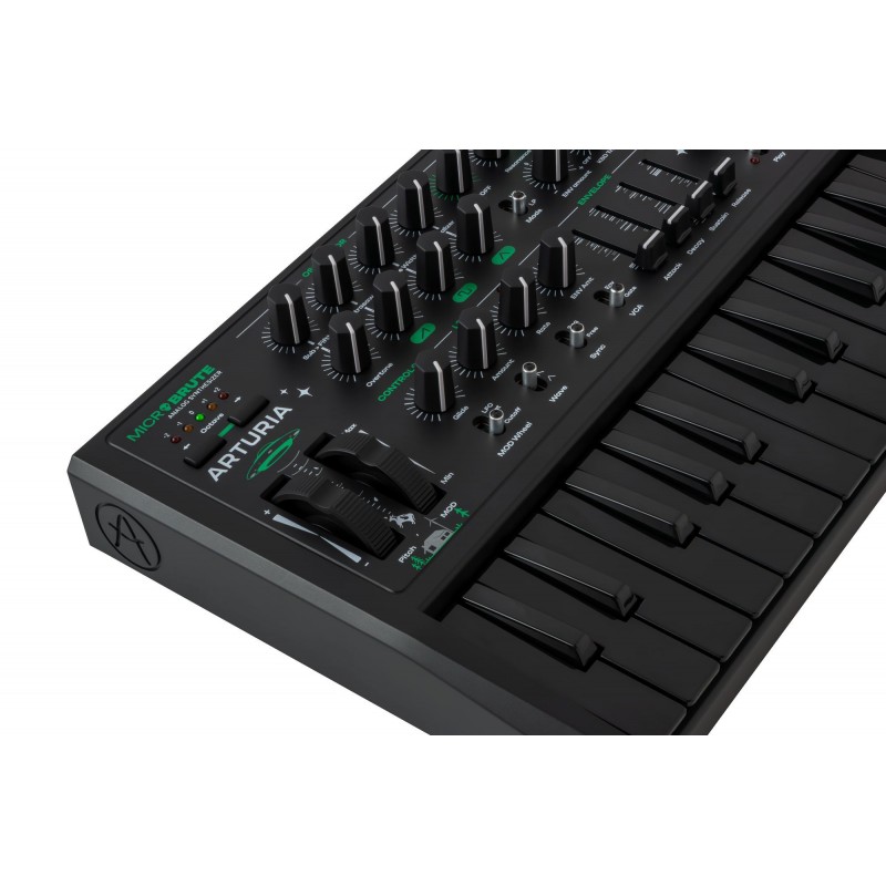 Arturia MicroBrute UFO Edition - syntezator analogowy - 7 - Syntezatory - MicroBrute UFO Edition to limitowana edycja klasyczneg Arturia MicroBrute UFO Edition - syntezator analogowy - 7 - Syntezatory - MicroBrute UFO Edition to limitowana edycja klasyczneg