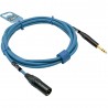 GoodDrut GDM TRSXM 3 - Kabel audio Jack TRS x XLR-M miętowy - 3m