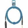 GoodDrut GDM TRSXM 3 - Kabel audio Jack TRS x XLR-M miętowy - 3m