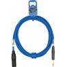 GoodDrut GDB TRSXM 3 - Kabel audio Jack TRS x XLR-M niebieski - 3m