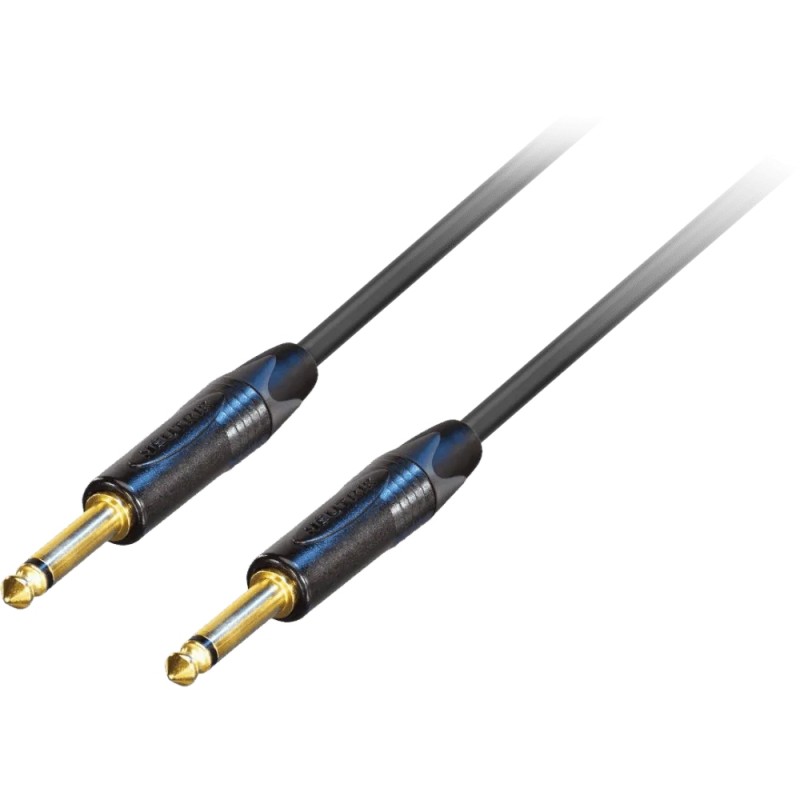 GoodDrut GDBK TSTS 7 - Kabel instrumentalny Jack x Jack czarny - 7m GoodDrut GDBK TSTS 7 - Kabel instrumentalny Jack x Jack czarny - 7m