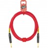 GoodDrut GDR TSTS 1 - Kabel instrumentalny Jack x Jack czerwony - 1m GoodDrut GDR TSTS 1 - Kabel instrumentalny Jack x Jack czerwony - 1m