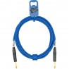 GoodDrut GDB TSTS 2 - Kabel instrumentalny Jack x Jack niebieski - 2m GoodDrut GDB TSTS 2 - Kabel instrumentalny Jack x Jack niebieski - 2m