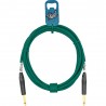 GoodDrut GDG TSTS 2 - Kabel instrumentalny Jack x Jack zielony - 2m GoodDrut GDG TSTS 2 - Kabel instrumentalny Jack x Jack zielony - 2m