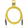 GoodDrut GDY TSTS 1 - Kabel instrumentalny Jack x Jack żółty - 1m GoodDrut GDY TSTS 1 - Kabel instrumentalny Jack x Jack żółty - 1m