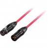 GoodDrut GDR XMXF 20 - Kabel mikrofonowy XLR x XLR malinowy - 20m GoodDrut GDR XMXF 20 - Kabel mikrofonowy XLR x XLR malinowy - 20m