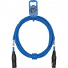 GoodDrut GDB XMXF 1 - Kabel mikrofonowy XLR-M x XLR-F niebieski - 1m GoodDrut GDB XMXF 1 - Kabel mikrofonowy XLR-M x XLR-F niebieski - 1m