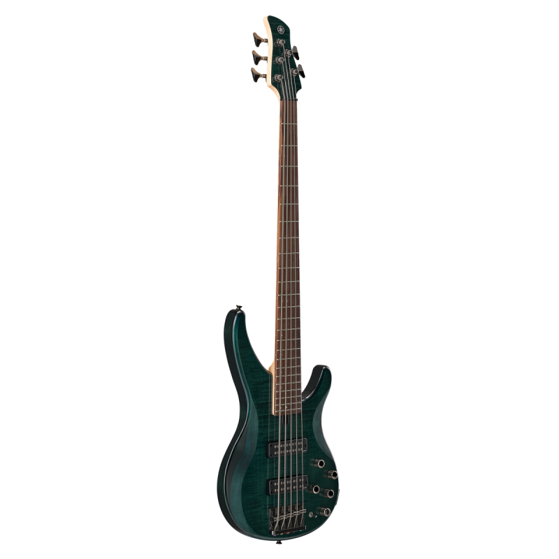 Yamaha TRBX 605 FM IDB Gitara basowa - 1 - Gitary basowe - Gitara basowa pięciostrunowa w kolorze IDB Indigo Blue z dualną elekt