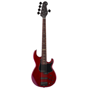 Yamaha BB 735A FRD Gitara basowa - 1 - Gitary basowe - Profesjonalna pięciostrunowa gitara basowa z dualną elektroniką passvie/a
