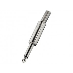 Monacor T-208 - Wtyk 6.3mm mono
