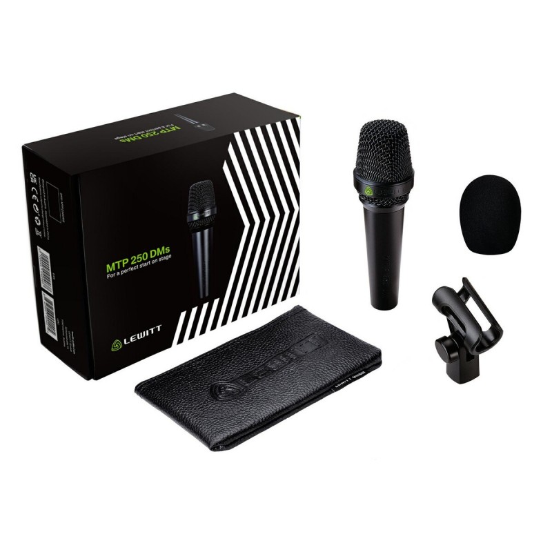 Lewitt MTP 250 DMS - mikrofon dynamiczny - 1 - Mikrofony dynamiczne - Lewitt Audio MTP 250 DMS. Mikrofon dynamiczny wokalny z wł Lewitt MTP 250 DMS - mikrofon dynamiczny - 1 - Mikrofony dynamiczne - Lewitt Audio MTP 250 DMS. Mikrofon dynamiczny wokalny z wł