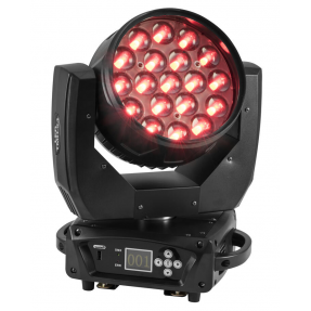 EUROLITE LED TMH-X4 - Głowa ruchoma Wash LED - 1 - Głowy typu WASH - Profesjonalna Głowa Wash LED z funkcją ZOOM oraz możliwości