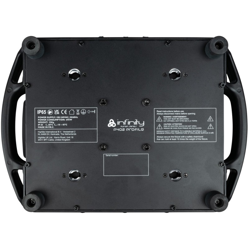 Infinity Furion P402 Profile - Głowa ruchoma IP65 Infinity Furion P402 Profile - Głowa ruchoma IP65