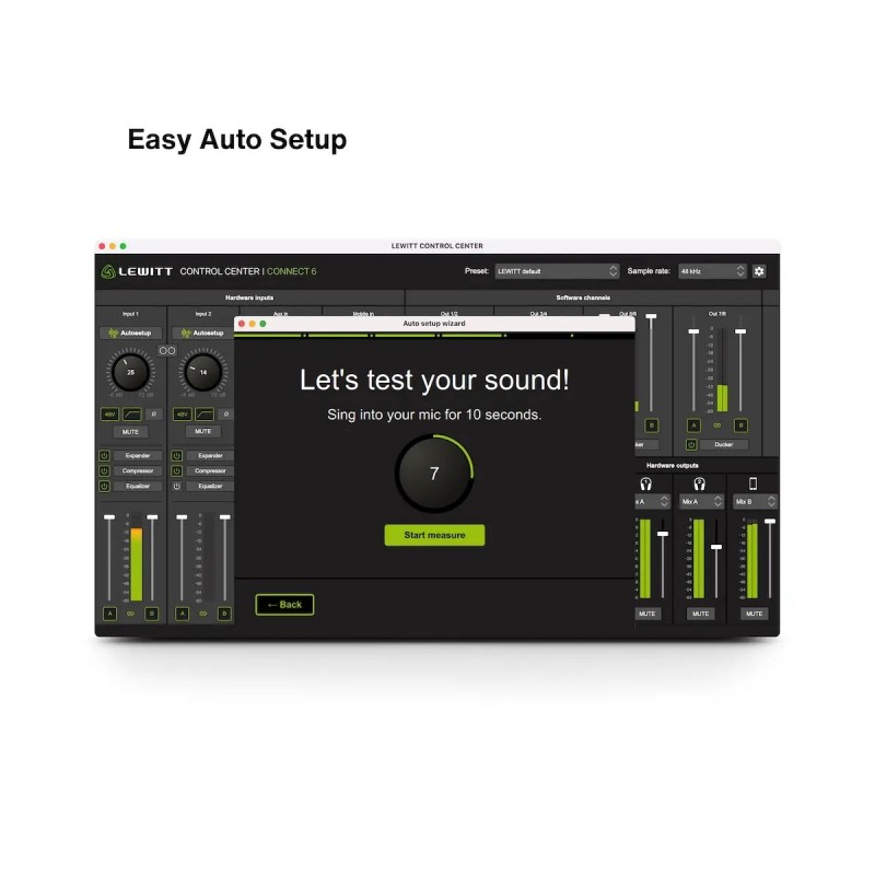 Lewitt CONNECT 6 - Interfejs audio Lewitt CONNECT 6 - Interfejs audio