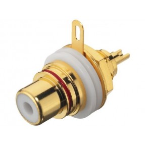 Monacor T-710GI - Para gniazd RCA