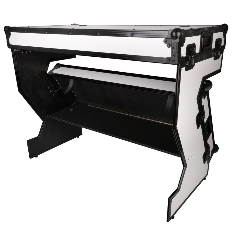 ShowGear Portable Z-Style Table - Przenośny stół dla DJ-a biały ShowGear Portable Z-Style Table - Przenośny stół dla DJ-a biały