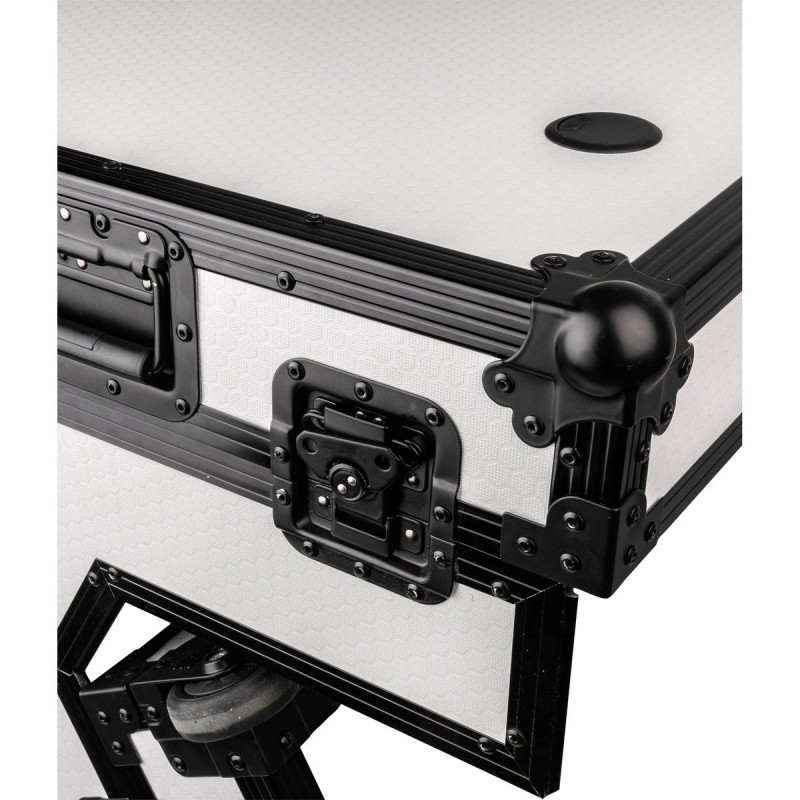 ShowGear Portable Z-Style Table - Przenośny stół dla DJ-a biały ShowGear Portable Z-Style Table - Przenośny stół dla DJ-a biały