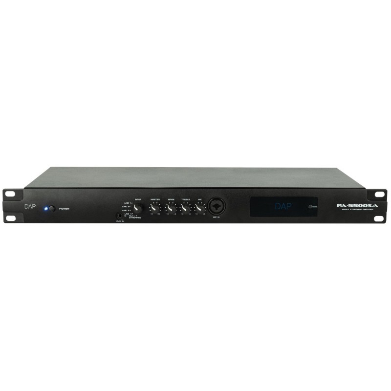 DAP Audio PA-5500SA - Radio internetowe 1U z wbudowanym wzmacniaczem DAP Audio PA-5500SA - Radio internetowe 1U z wbudowanym wzmacniaczem