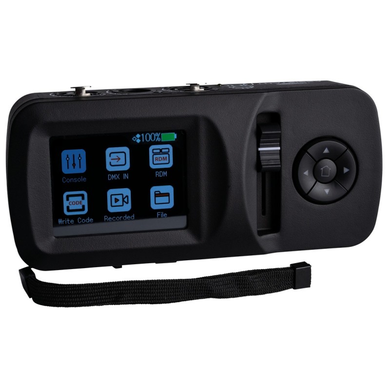 Showtec Assistant CRMX - Tester sygnałów W-DMX, CRMX, DMX, RDM, Art-Net i sACN Showtec Assistant CRMX - Tester sygnałów W-DMX, CRMX, DMX, RDM, Art-Net i sACN