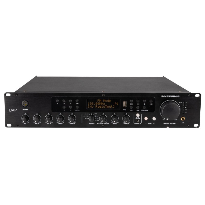 DAP Audio ZA-9120DAB - Wzmacniacz miksujący DAP Audio ZA-9120DAB - Wzmacniacz miksujący