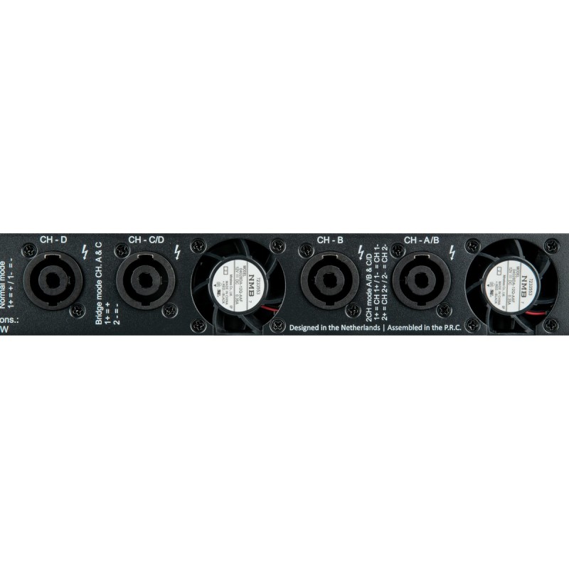 DAP Audio SI-4.900 - Wzmacniacz mocy przeznaczony do instalacji DAP Audio SI-4.900 - Wzmacniacz mocy przeznaczony do instalacji