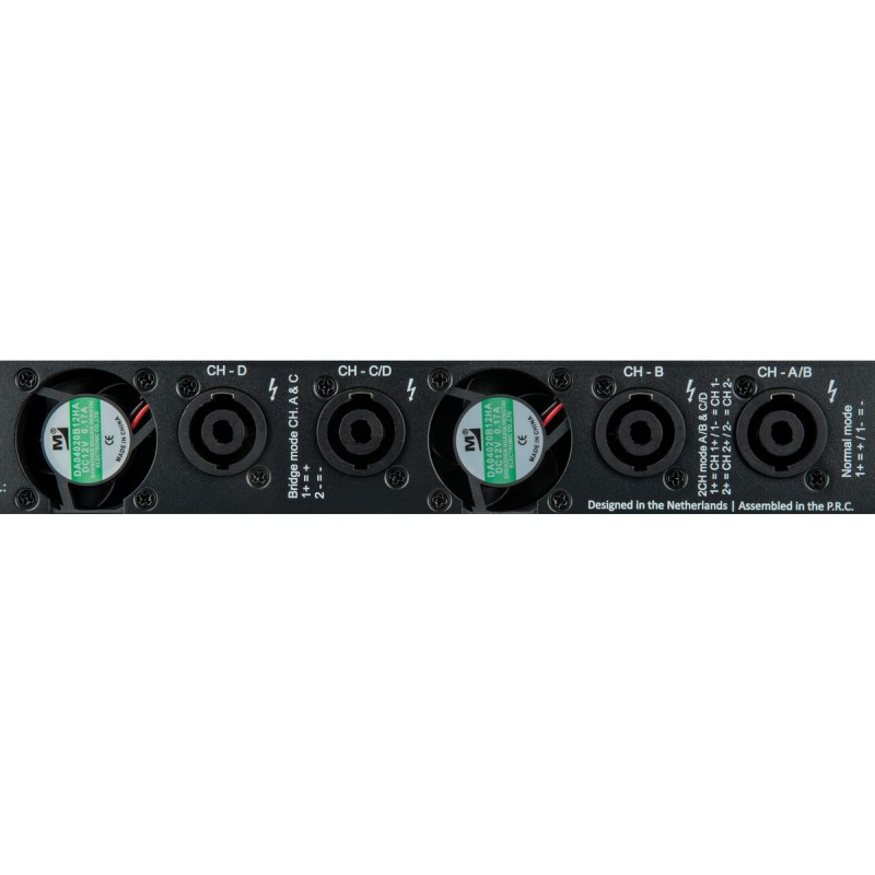 DAP Audio SI-4.450 - Wzmacniacz mocy przeznaczony do instalacji DAP Audio SI-4.450 - Wzmacniacz mocy przeznaczony do instalacji