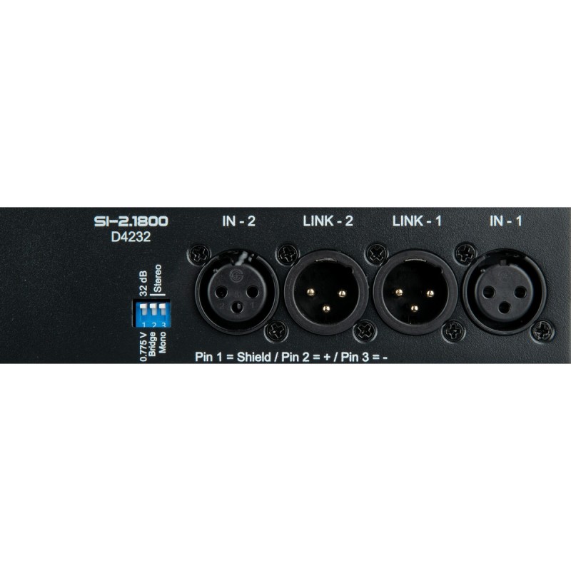 DAP Audio SI-2.1800 - Wzmacniacz mocy przeznaczony do instalacji DAP Audio SI-2.1800 - Wzmacniacz mocy przeznaczony do instalacji