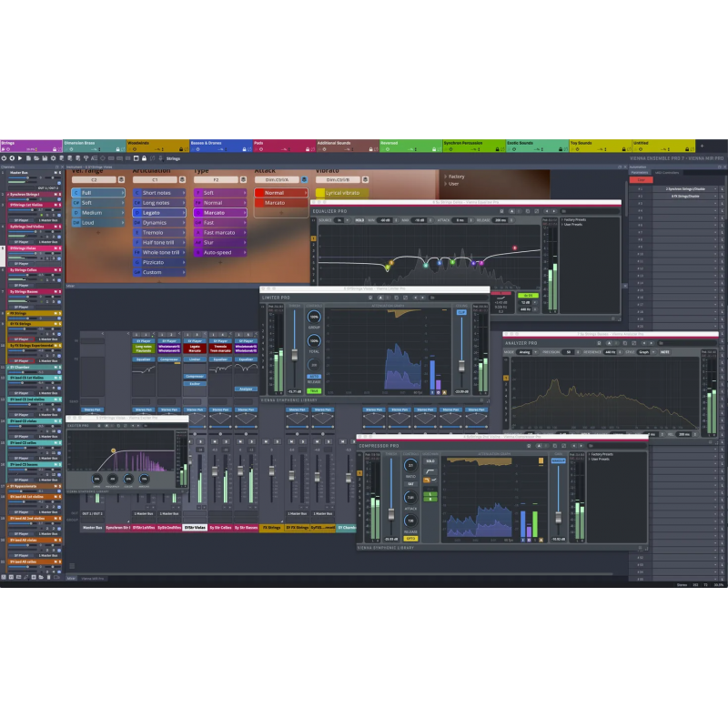 Vienna Symphonic Library Vienna Ensemble Pro 7 Cross-platform MIDI LAN - 1 - Oprogramowanie - Vienna Symphonic Library Vienna En