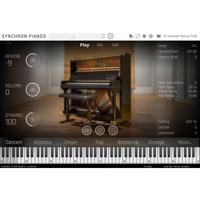 Vienna Symphonic Library Studio Bösendorfer Upright (Standard Library) Instrument wirtualny VST - 1 - Instrumenty wirtualne - Vi