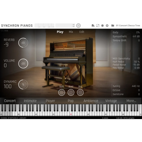 Vienna Symphonic Library Studio Bösendorfer Upright (Standard Library) Instrument wirtualny VST - 1 - Instrumenty wirtualne - Vi