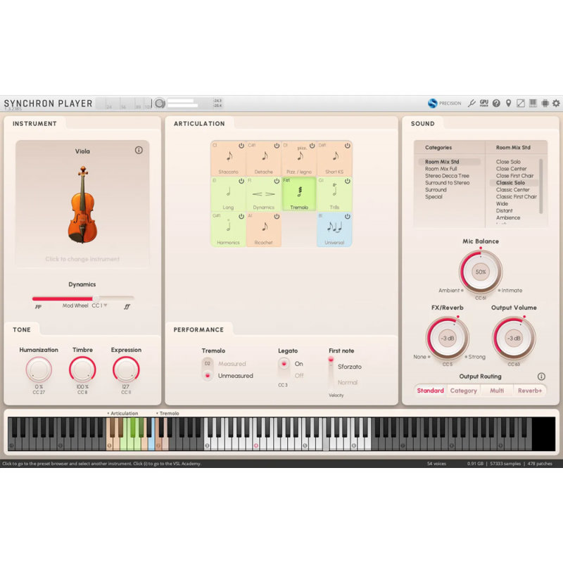 Vienna Symphonic Library Synchron Solo Viola (Standard Library) Instrument wirtualny VST - 1 - Instrumenty wirtualne - Vienna Sy