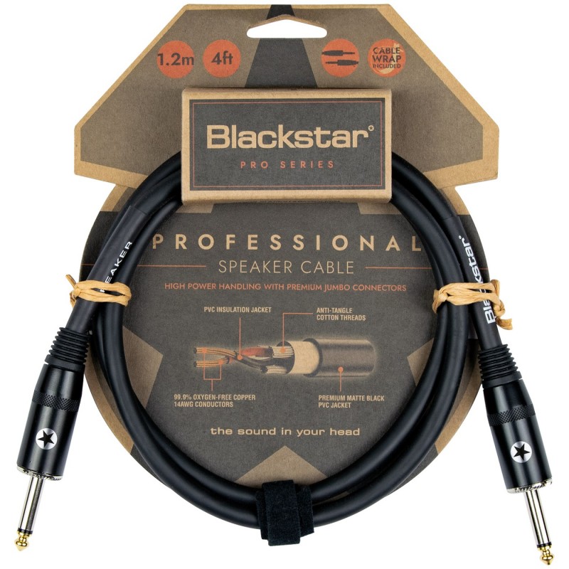 Blackstar Kabel głośnikowy 1,2m Blackstar Kabel głośnikowy 1,2m
