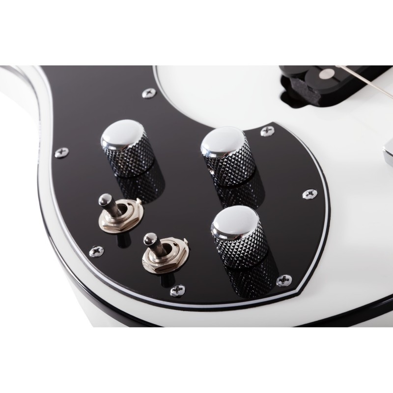 Schecter Stargazer-4 LH Gloss White - Gitara basowa