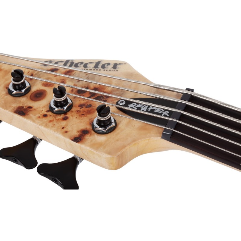 Schecter Reaper-5 LH Natural Satin - Gitara basowa Schecter Reaper-5 LH Natural Satin - Gitara basowa