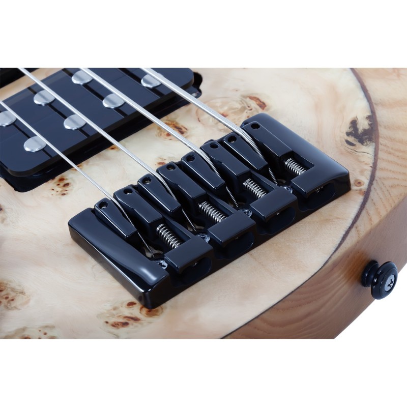 Schecter Reaper-4 LH Natural Satin - Gitara basowa Schecter Reaper-4 LH Natural Satin - Gitara basowa