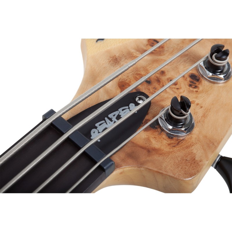 Schecter Reaper-4 Natural Satin - Gitara basowa Schecter Reaper-4 Natural Satin - Gitara basowa