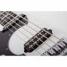 Schecter Stargazer-5 LH Gloss White - Gitara basowa