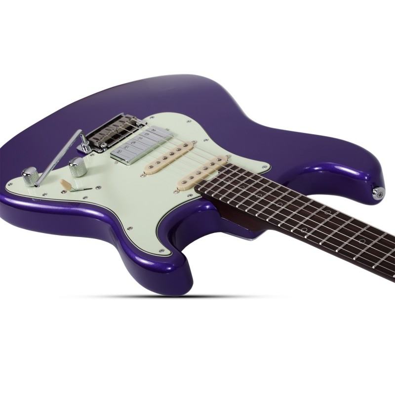 Schecter Nick Johnston 10th Anniversary Traditional HSS Atomic Violet - Gitara elektryczna Schecter Nick Johnston 10th Anniversary Traditional HSS Atomic Violet - Gitara elektryczna