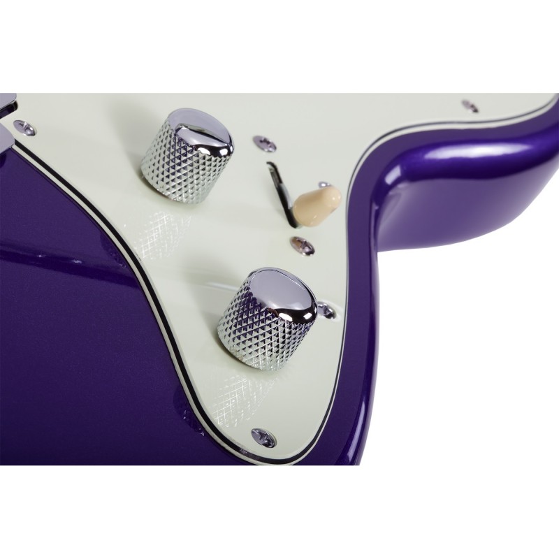 Schecter Nick Johnston 10th Anniversary Traditional HSS Atomic Violet - Gitara elektryczna Schecter Nick Johnston 10th Anniversary Traditional HSS Atomic Violet - Gitara elektryczna