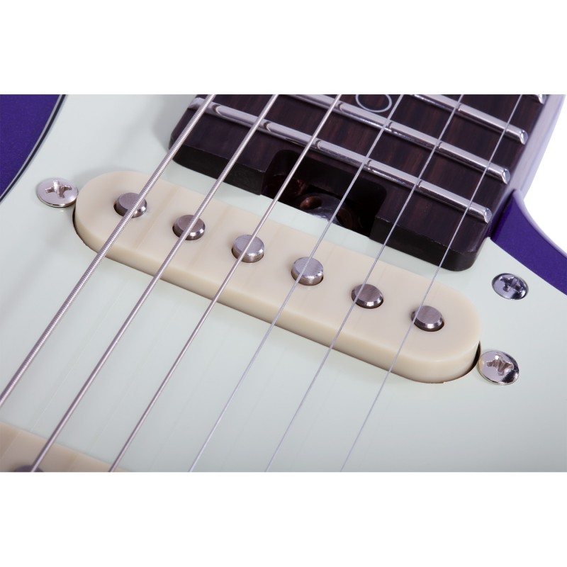 Schecter Nick Johnston 10th Anniversary Traditional HSS Atomic Violet - Gitara elektryczna Schecter Nick Johnston 10th Anniversary Traditional HSS Atomic Violet - Gitara elektryczna