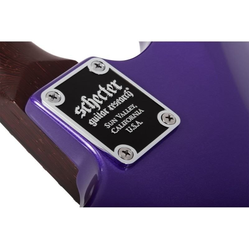 Schecter Nick Johnston 10th Anniversary Traditional HSS Atomic Violet - Gitara elektryczna Schecter Nick Johnston 10th Anniversary Traditional HSS Atomic Violet - Gitara elektryczna