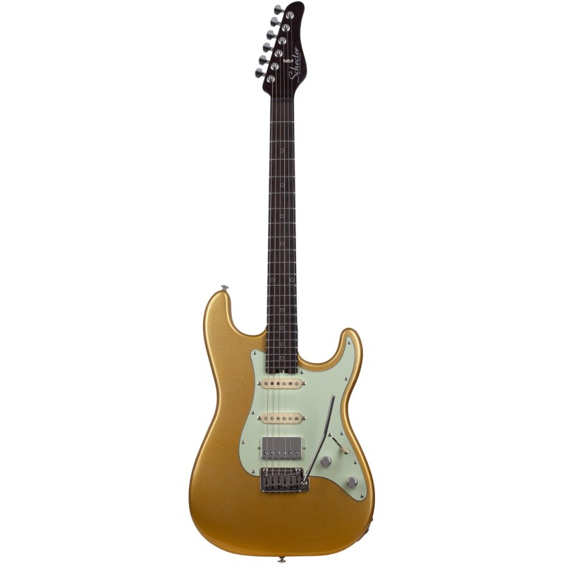 Schecter Nick Johnston 10th Anniversary Traditional HSS Atomic Saffron - Gitara elektryczna Schecter Nick Johnston 10th Anniversary Traditional HSS Atomic Saffron - Gitara elektryczna