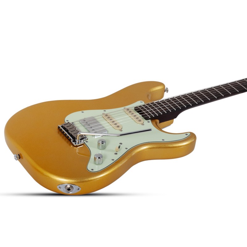 Schecter Nick Johnston 10th Anniversary Traditional HSS Atomic Saffron - Gitara elektryczna Schecter Nick Johnston 10th Anniversary Traditional HSS Atomic Saffron - Gitara elektryczna