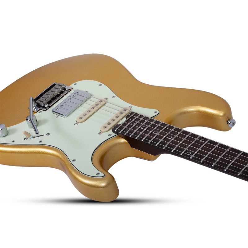Schecter Nick Johnston 10th Anniversary Traditional HSS Atomic Saffron - Gitara elektryczna Schecter Nick Johnston 10th Anniversary Traditional HSS Atomic Saffron - Gitara elektryczna