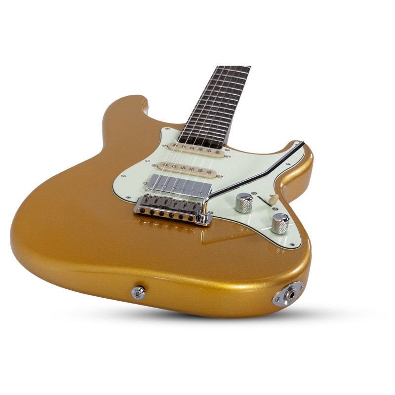 Schecter Nick Johnston 10th Anniversary Traditional HSS Atomic Saffron - Gitara elektryczna Schecter Nick Johnston 10th Anniversary Traditional HSS Atomic Saffron - Gitara elektryczna