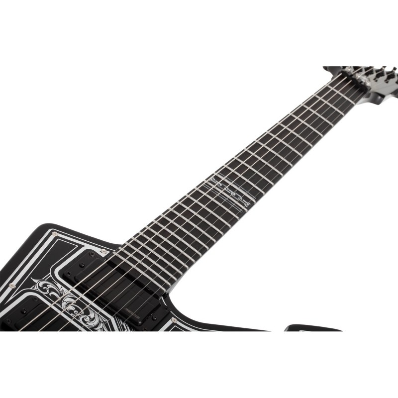 Schecter E-1 FR Przym Palladium Gloss Black - Gitara elektryczna Schecter E-1 FR Przym Palladium Gloss Black - Gitara elektryczna