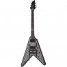 Schecter V-1 Przym Palladium Gloss Black - Gitara elektryczna Schecter V-1 Przym Palladium Gloss Black - Gitara elektryczna