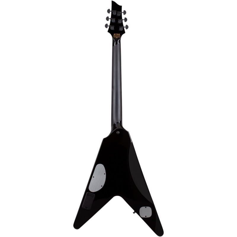 Schecter V-1 Przym Palladium Gloss Black - Gitara elektryczna Schecter V-1 Przym Palladium Gloss Black - Gitara elektryczna